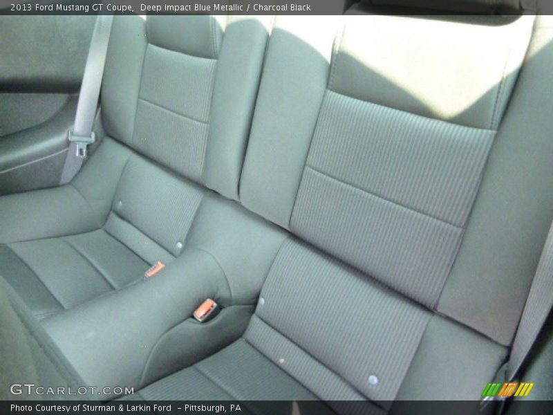 Deep Impact Blue Metallic / Charcoal Black 2013 Ford Mustang GT Coupe