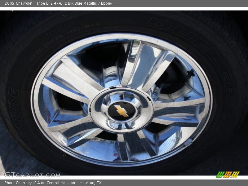 Dark Blue Metallic / Ebony 2009 Chevrolet Tahoe LTZ 4x4