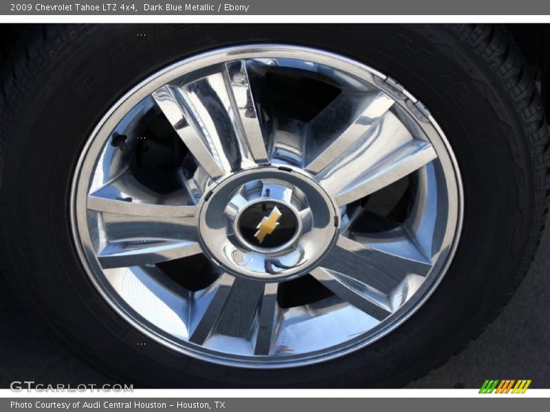 Dark Blue Metallic / Ebony 2009 Chevrolet Tahoe LTZ 4x4