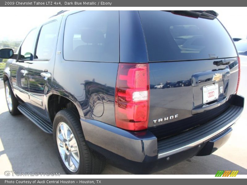 Dark Blue Metallic / Ebony 2009 Chevrolet Tahoe LTZ 4x4