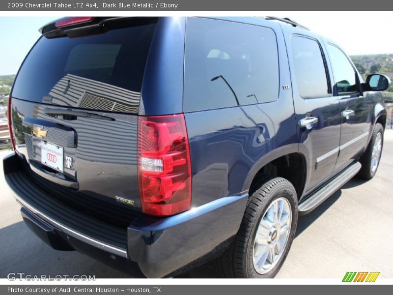 Dark Blue Metallic / Ebony 2009 Chevrolet Tahoe LTZ 4x4