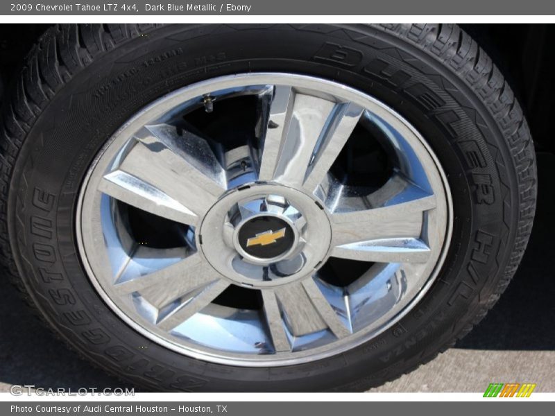 Dark Blue Metallic / Ebony 2009 Chevrolet Tahoe LTZ 4x4