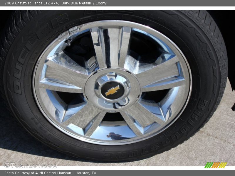 Dark Blue Metallic / Ebony 2009 Chevrolet Tahoe LTZ 4x4