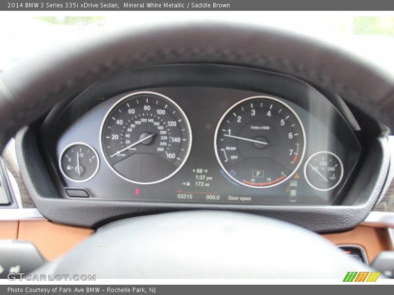  2014 3 Series 335i xDrive Sedan 335i xDrive Sedan Gauges