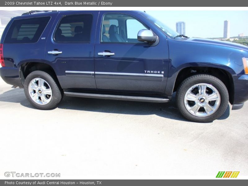 Dark Blue Metallic / Ebony 2009 Chevrolet Tahoe LTZ 4x4