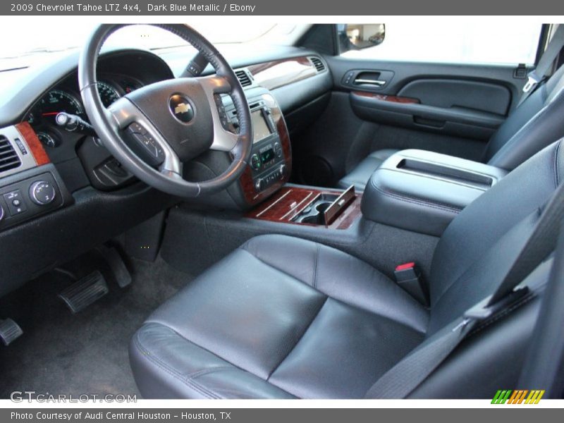 Dark Blue Metallic / Ebony 2009 Chevrolet Tahoe LTZ 4x4