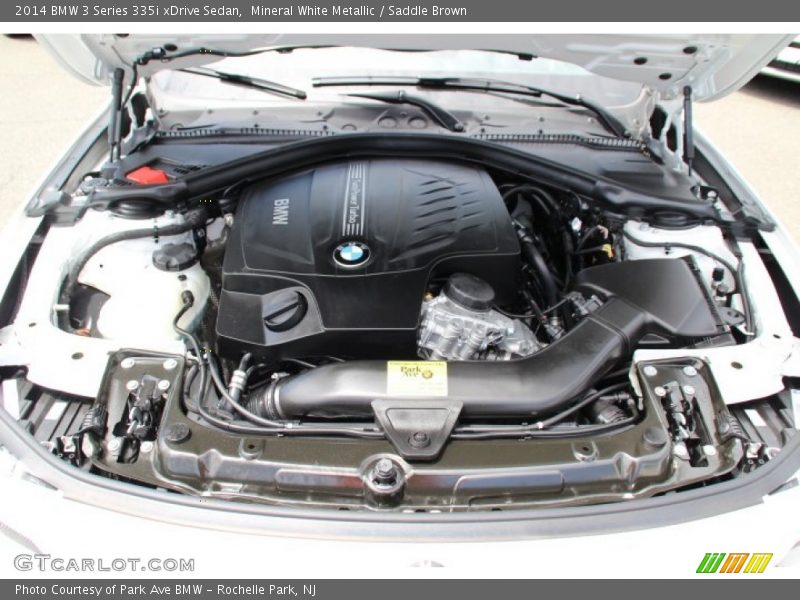 2014 3 Series 335i xDrive Sedan Engine - 3.0 Liter TwinPower Turbocharged DOHC 24-Valve VVT Inline 6 Cylinder