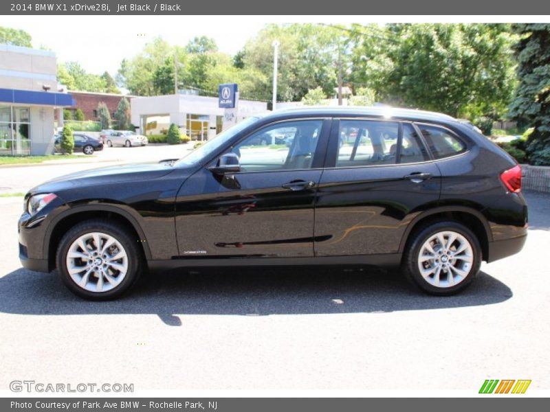 Jet Black / Black 2014 BMW X1 xDrive28i