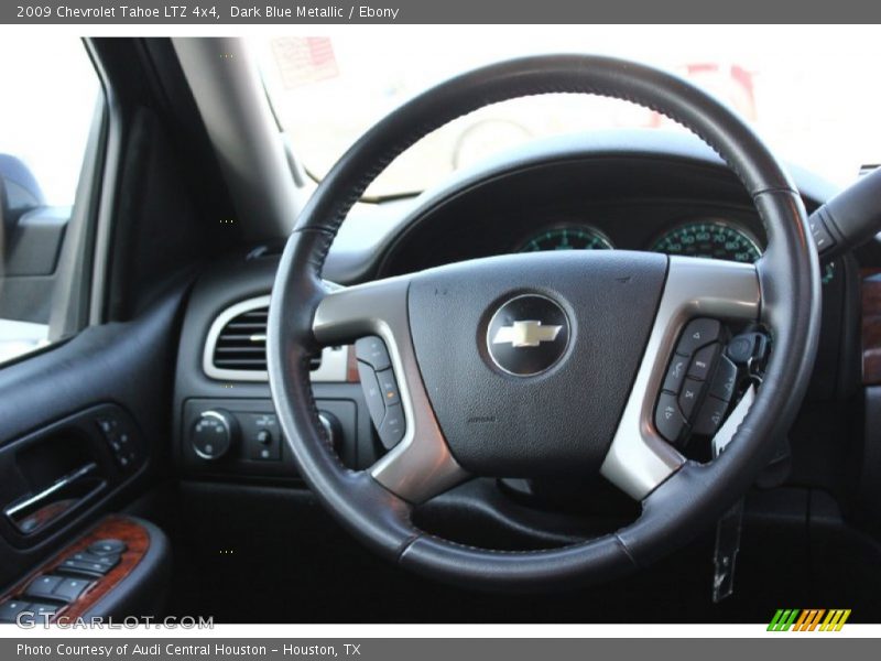 Dark Blue Metallic / Ebony 2009 Chevrolet Tahoe LTZ 4x4