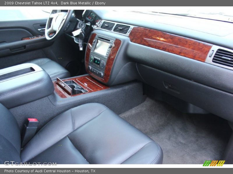 Dark Blue Metallic / Ebony 2009 Chevrolet Tahoe LTZ 4x4