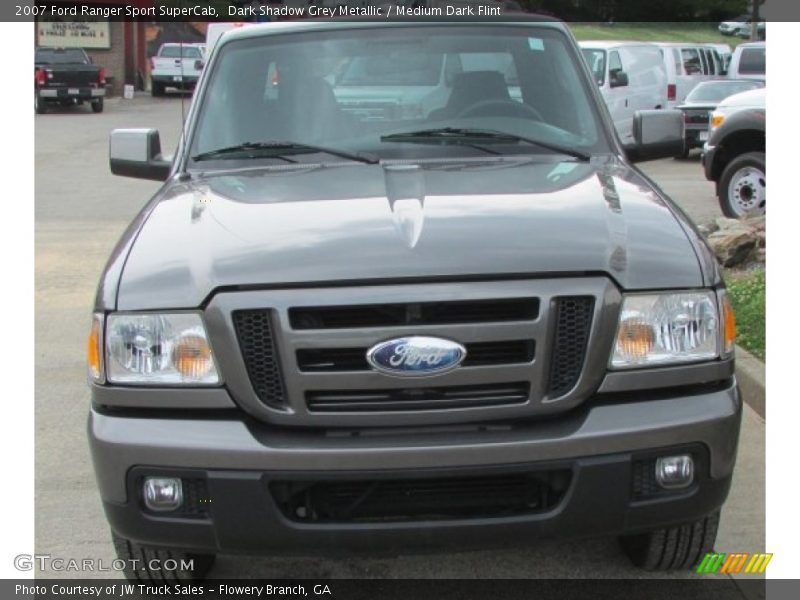 Dark Shadow Grey Metallic / Medium Dark Flint 2007 Ford Ranger Sport SuperCab