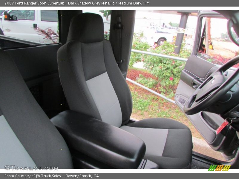 Dark Shadow Grey Metallic / Medium Dark Flint 2007 Ford Ranger Sport SuperCab