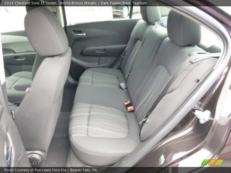 Mocha Bronze Metallic / Dark Pewter/Dark Titanium 2014 Chevrolet Sonic LT Sedan