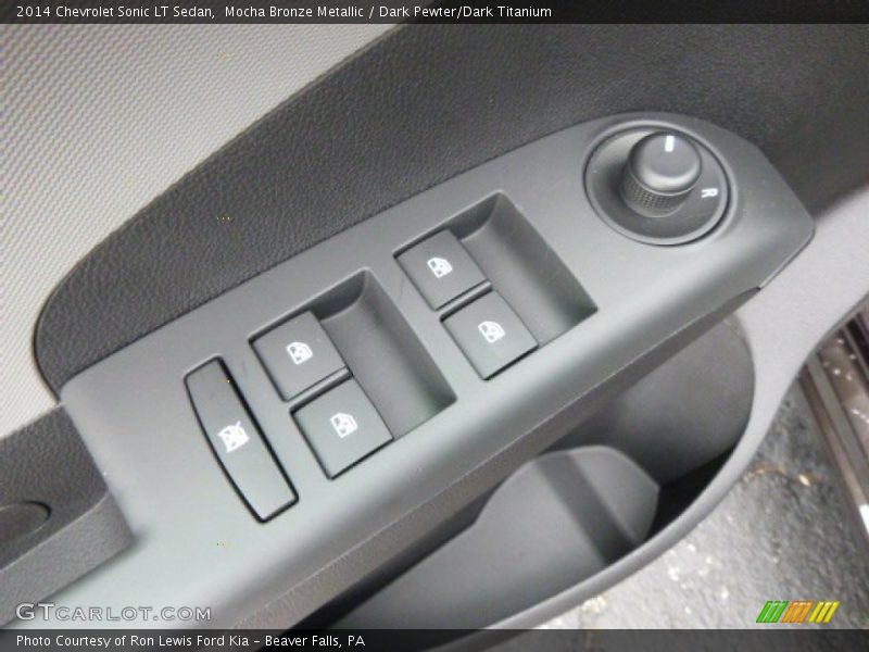 Mocha Bronze Metallic / Dark Pewter/Dark Titanium 2014 Chevrolet Sonic LT Sedan