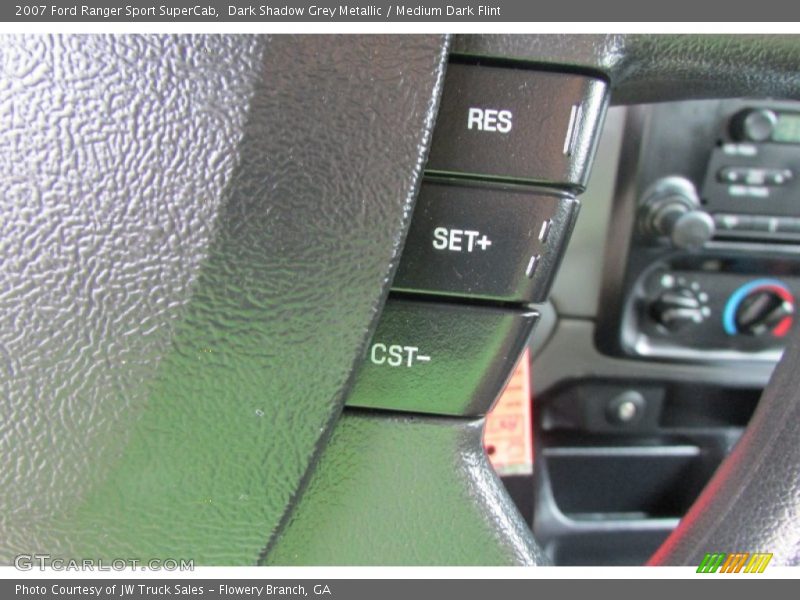 Dark Shadow Grey Metallic / Medium Dark Flint 2007 Ford Ranger Sport SuperCab