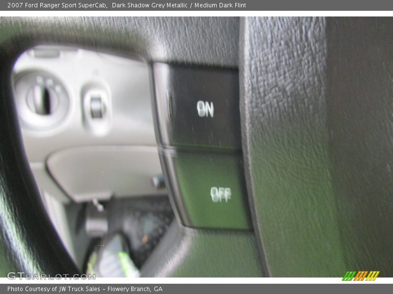 Dark Shadow Grey Metallic / Medium Dark Flint 2007 Ford Ranger Sport SuperCab