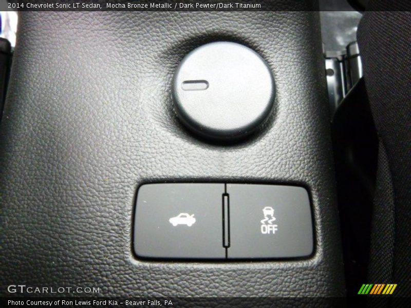 Mocha Bronze Metallic / Dark Pewter/Dark Titanium 2014 Chevrolet Sonic LT Sedan