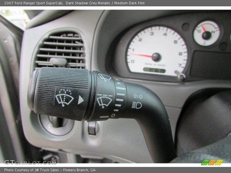 Dark Shadow Grey Metallic / Medium Dark Flint 2007 Ford Ranger Sport SuperCab