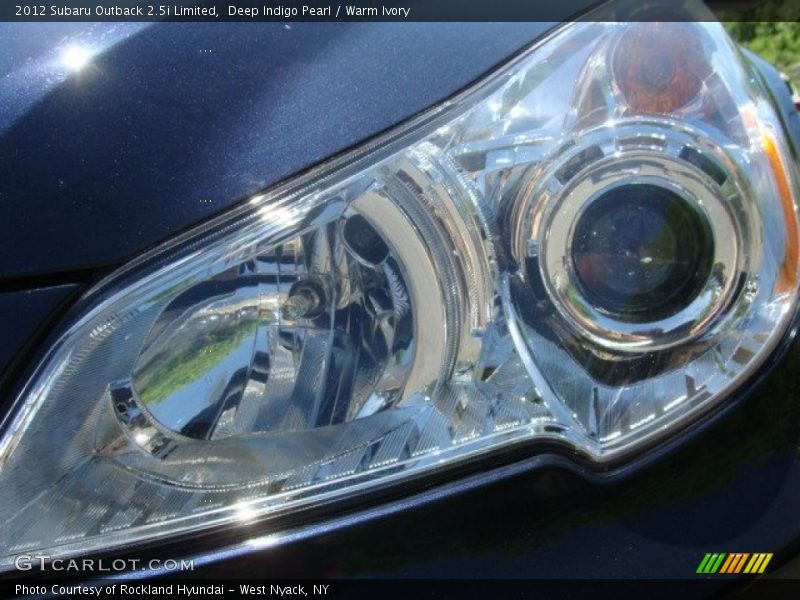 Deep Indigo Pearl / Warm Ivory 2012 Subaru Outback 2.5i Limited
