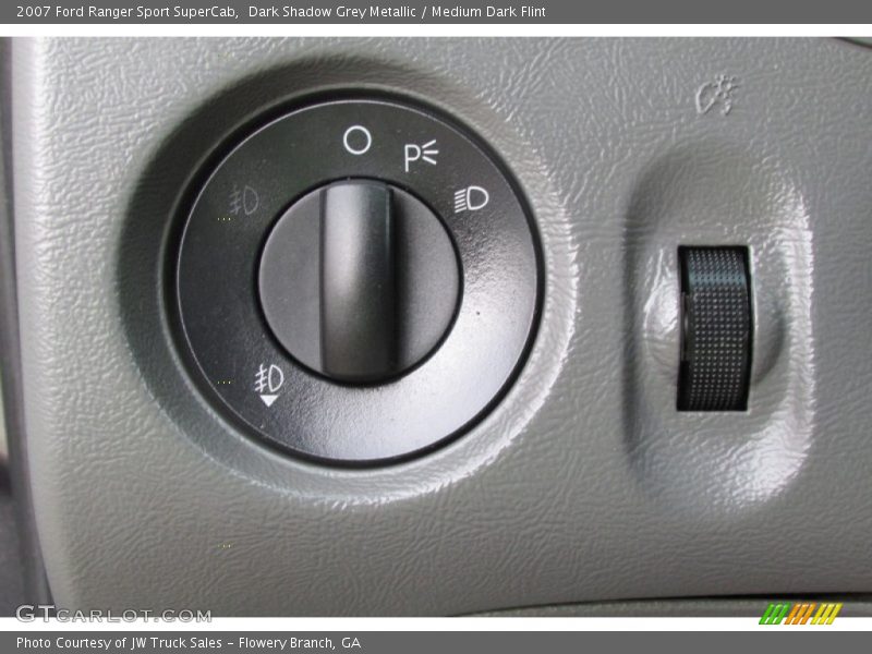 Dark Shadow Grey Metallic / Medium Dark Flint 2007 Ford Ranger Sport SuperCab
