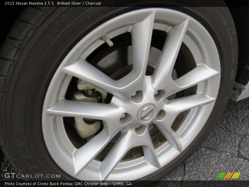 Brilliant Silver / Charcoal 2013 Nissan Maxima 3.5 S