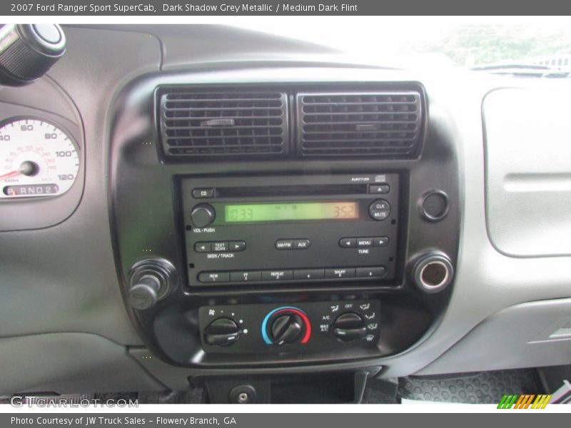 Dark Shadow Grey Metallic / Medium Dark Flint 2007 Ford Ranger Sport SuperCab
