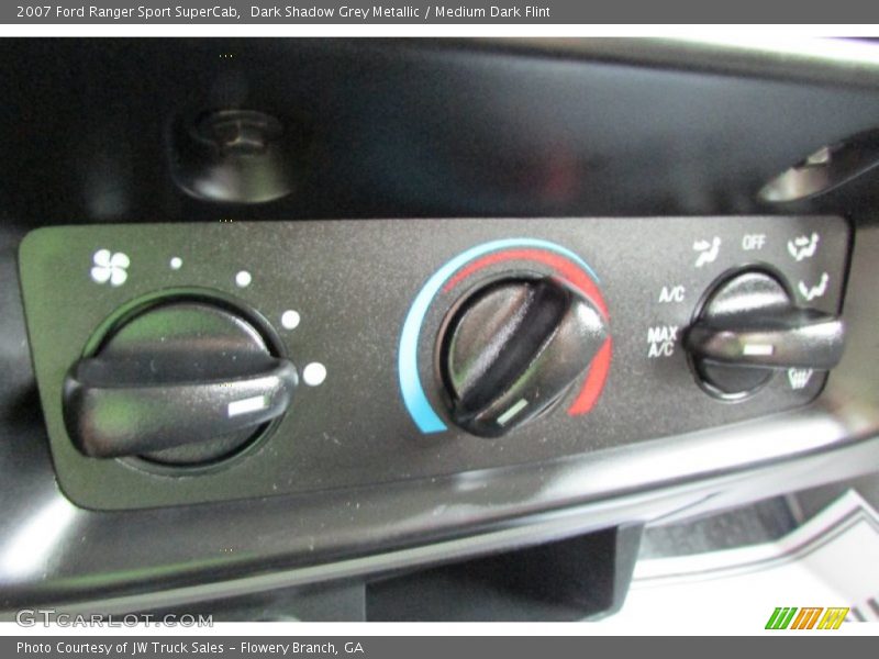 Dark Shadow Grey Metallic / Medium Dark Flint 2007 Ford Ranger Sport SuperCab