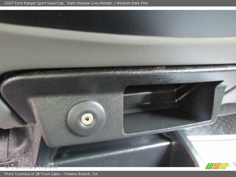 Dark Shadow Grey Metallic / Medium Dark Flint 2007 Ford Ranger Sport SuperCab