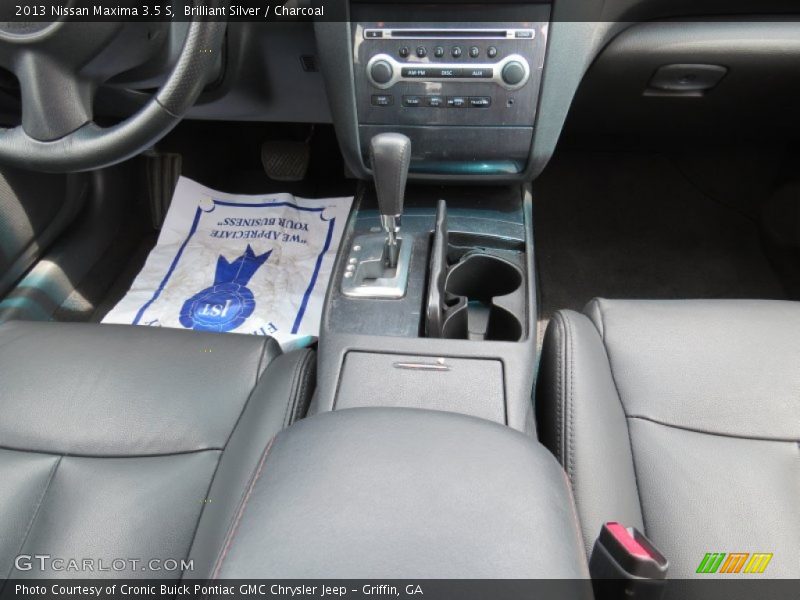 Brilliant Silver / Charcoal 2013 Nissan Maxima 3.5 S