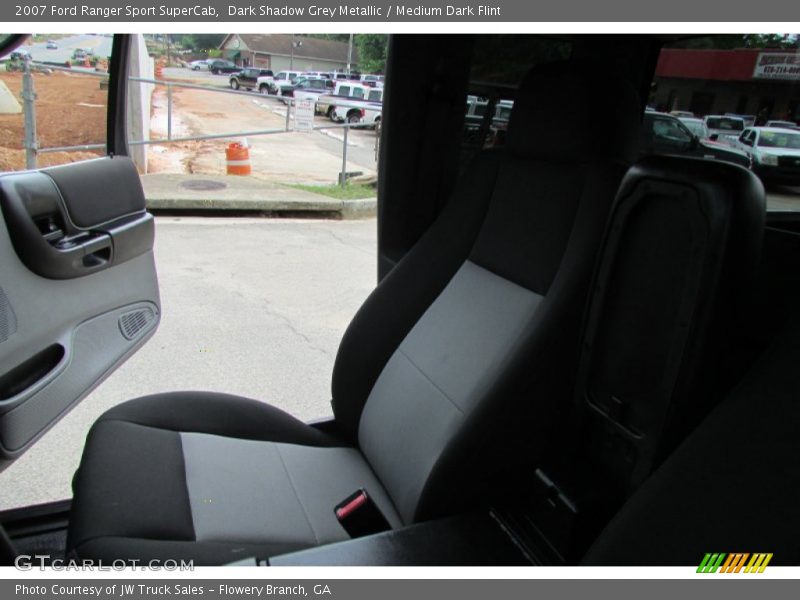 Dark Shadow Grey Metallic / Medium Dark Flint 2007 Ford Ranger Sport SuperCab