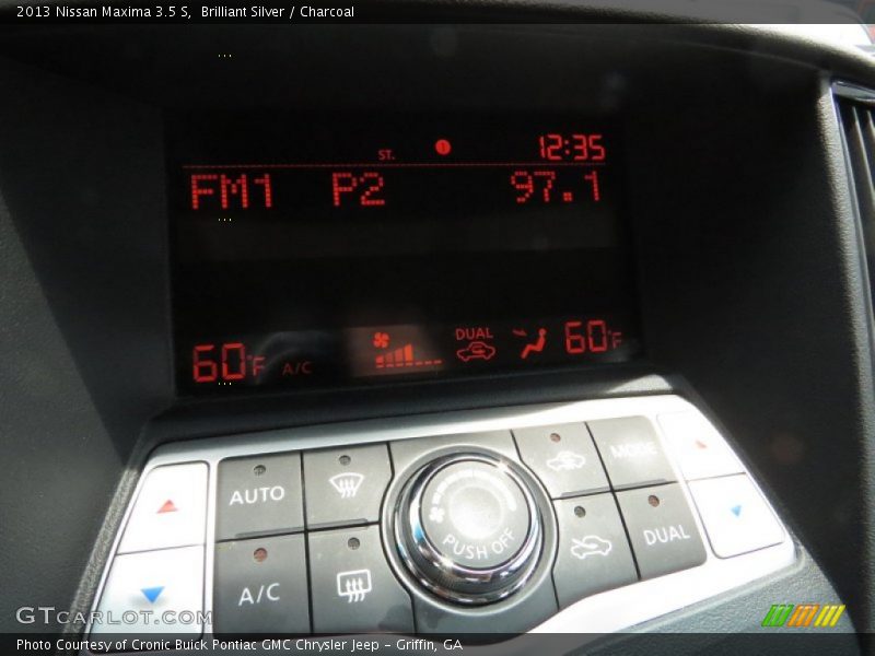 Brilliant Silver / Charcoal 2013 Nissan Maxima 3.5 S