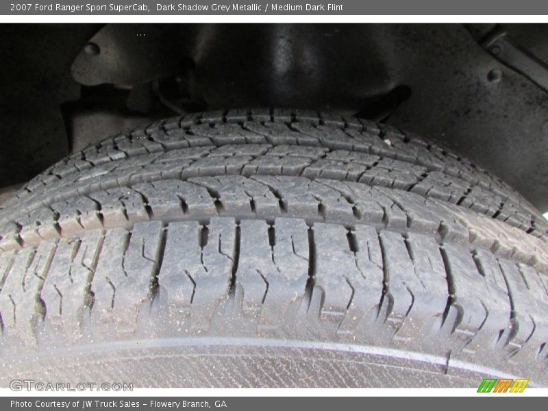 Dark Shadow Grey Metallic / Medium Dark Flint 2007 Ford Ranger Sport SuperCab