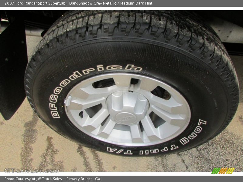 Dark Shadow Grey Metallic / Medium Dark Flint 2007 Ford Ranger Sport SuperCab