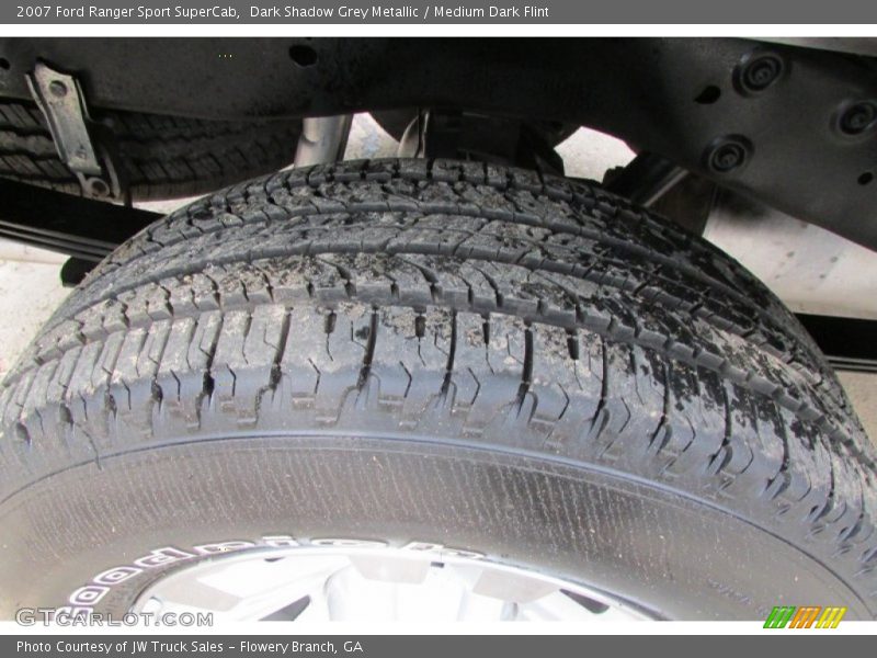 Dark Shadow Grey Metallic / Medium Dark Flint 2007 Ford Ranger Sport SuperCab