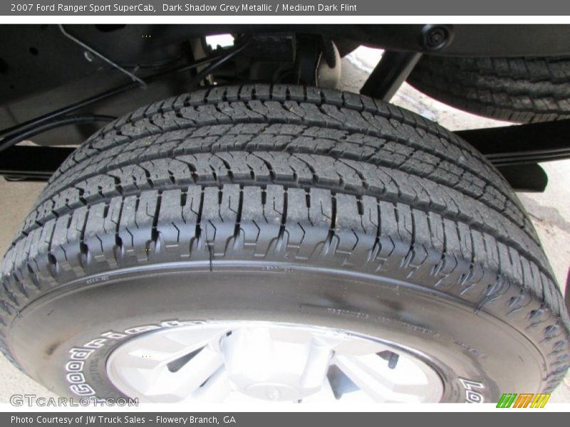 Dark Shadow Grey Metallic / Medium Dark Flint 2007 Ford Ranger Sport SuperCab