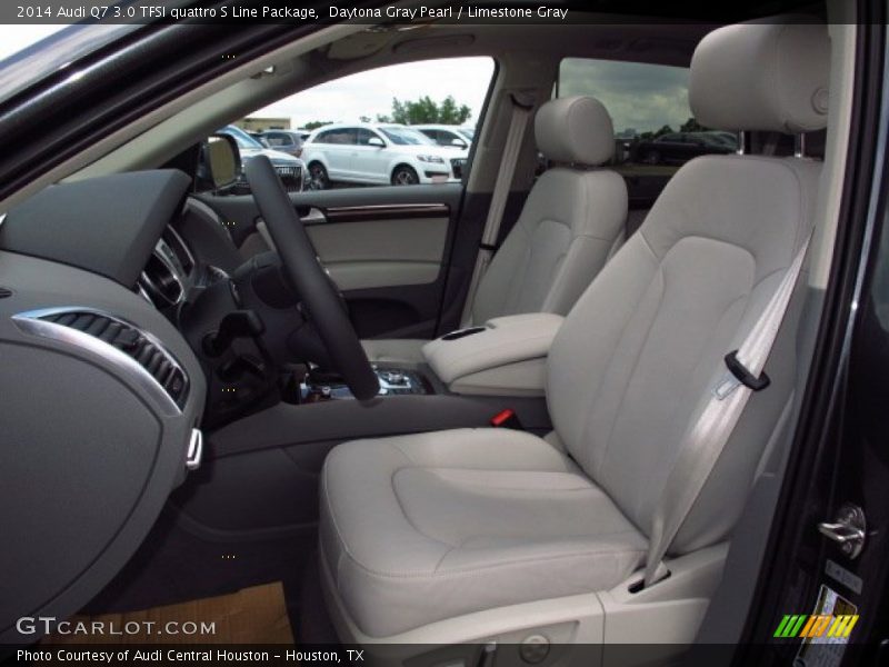  2014 Q7 3.0 TFSI quattro S Line Package Limestone Gray Interior