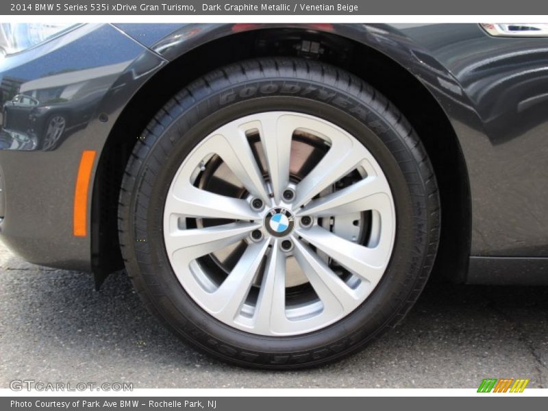 Dark Graphite Metallic / Venetian Beige 2014 BMW 5 Series 535i xDrive Gran Turismo