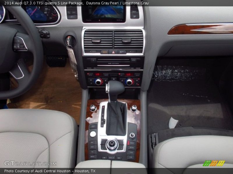 Controls of 2014 Q7 3.0 TFSI quattro S Line Package