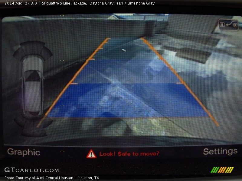 Controls of 2014 Q7 3.0 TFSI quattro S Line Package