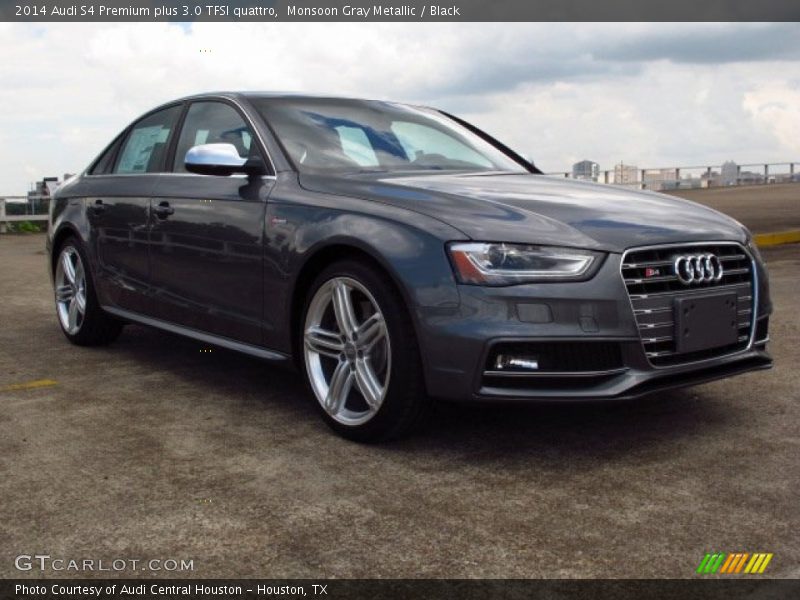 Monsoon Gray Metallic / Black 2014 Audi S4 Premium plus 3.0 TFSI quattro