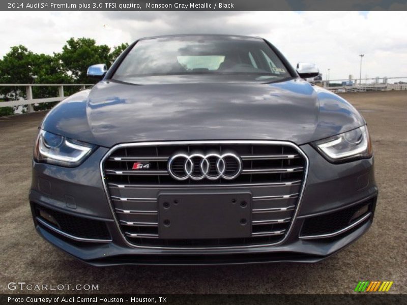 Monsoon Gray Metallic / Black 2014 Audi S4 Premium plus 3.0 TFSI quattro