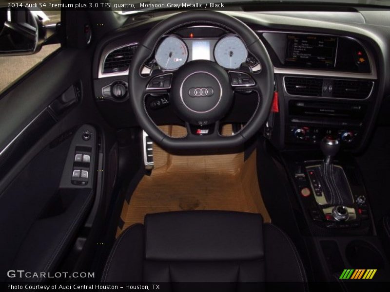 Monsoon Gray Metallic / Black 2014 Audi S4 Premium plus 3.0 TFSI quattro