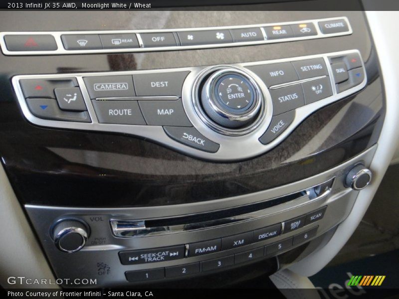 Moonlight White / Wheat 2013 Infiniti JX 35 AWD