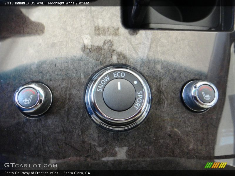 Moonlight White / Wheat 2013 Infiniti JX 35 AWD