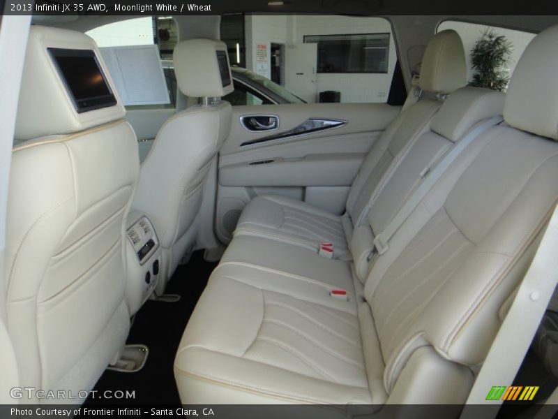 Moonlight White / Wheat 2013 Infiniti JX 35 AWD