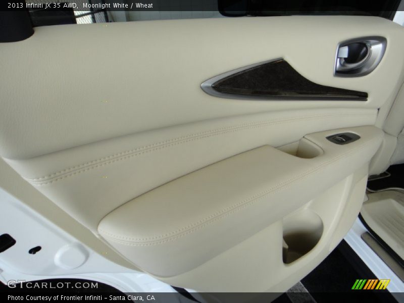 Moonlight White / Wheat 2013 Infiniti JX 35 AWD