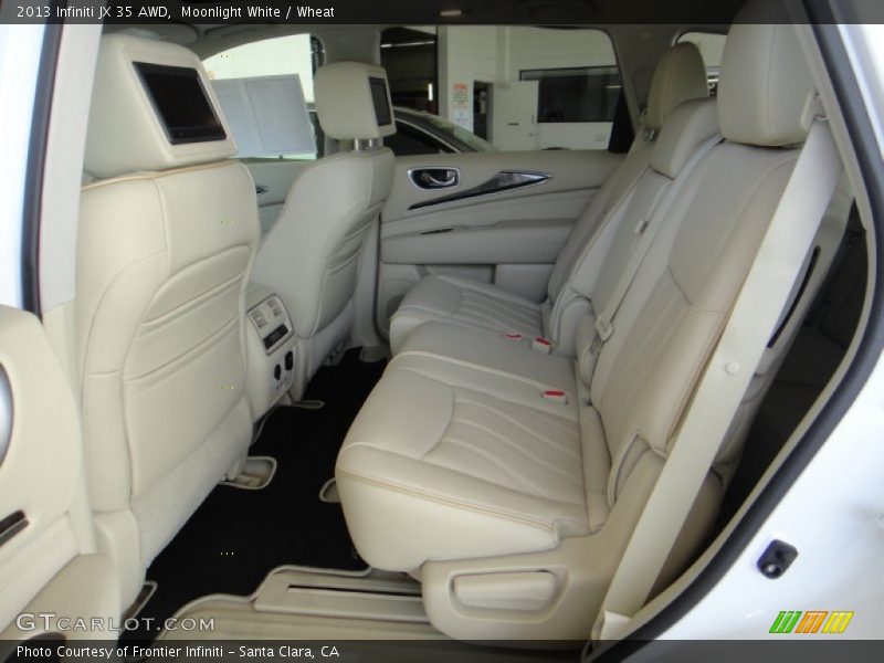 Moonlight White / Wheat 2013 Infiniti JX 35 AWD
