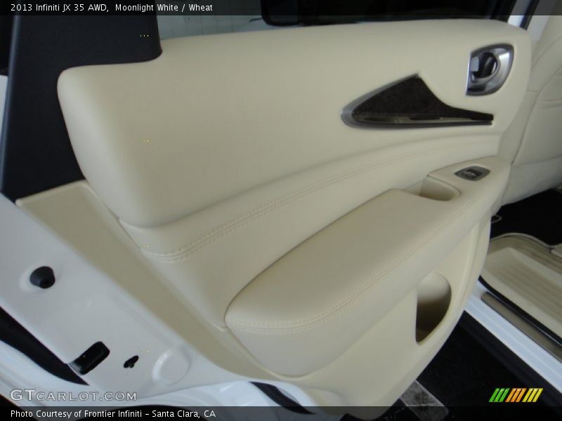 Moonlight White / Wheat 2013 Infiniti JX 35 AWD