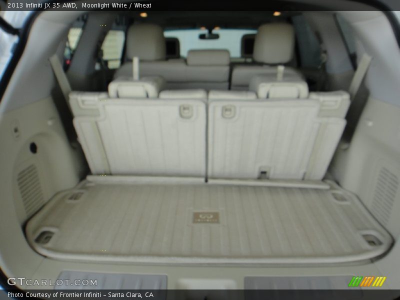 Moonlight White / Wheat 2013 Infiniti JX 35 AWD