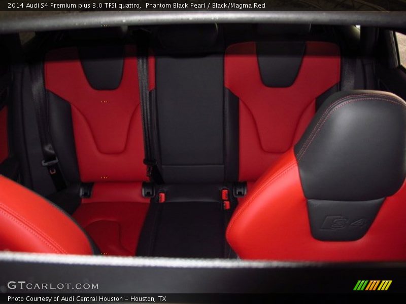Rear Seat of 2014 S4 Premium plus 3.0 TFSI quattro